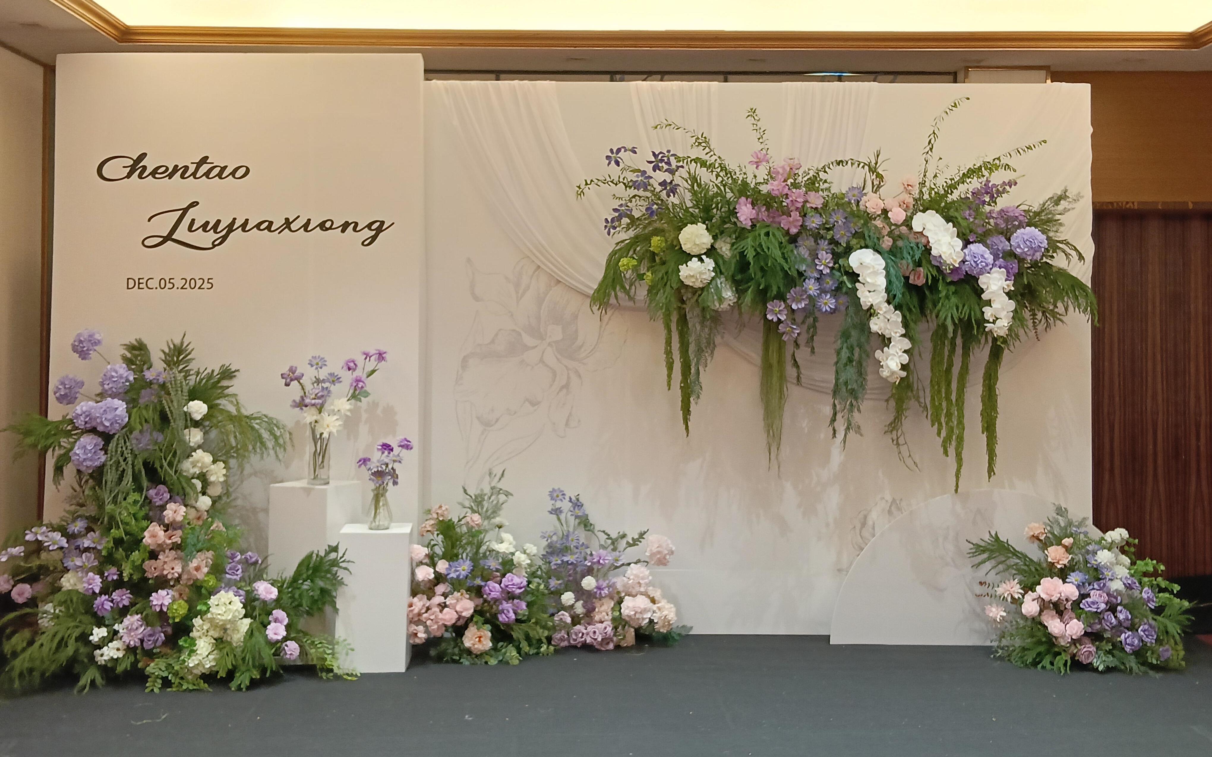 浪漫婚禮定制-香檳色簡約