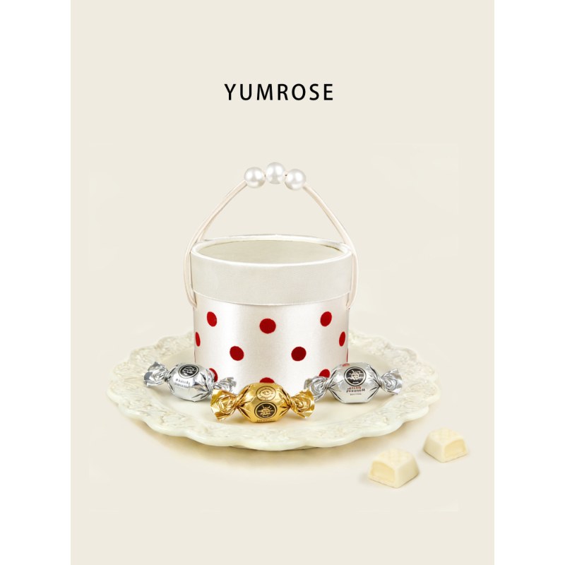 YUMROSE予柔 高级感结婚喜糖成品礼盒含糖果订婚礼专用新款伴手礼