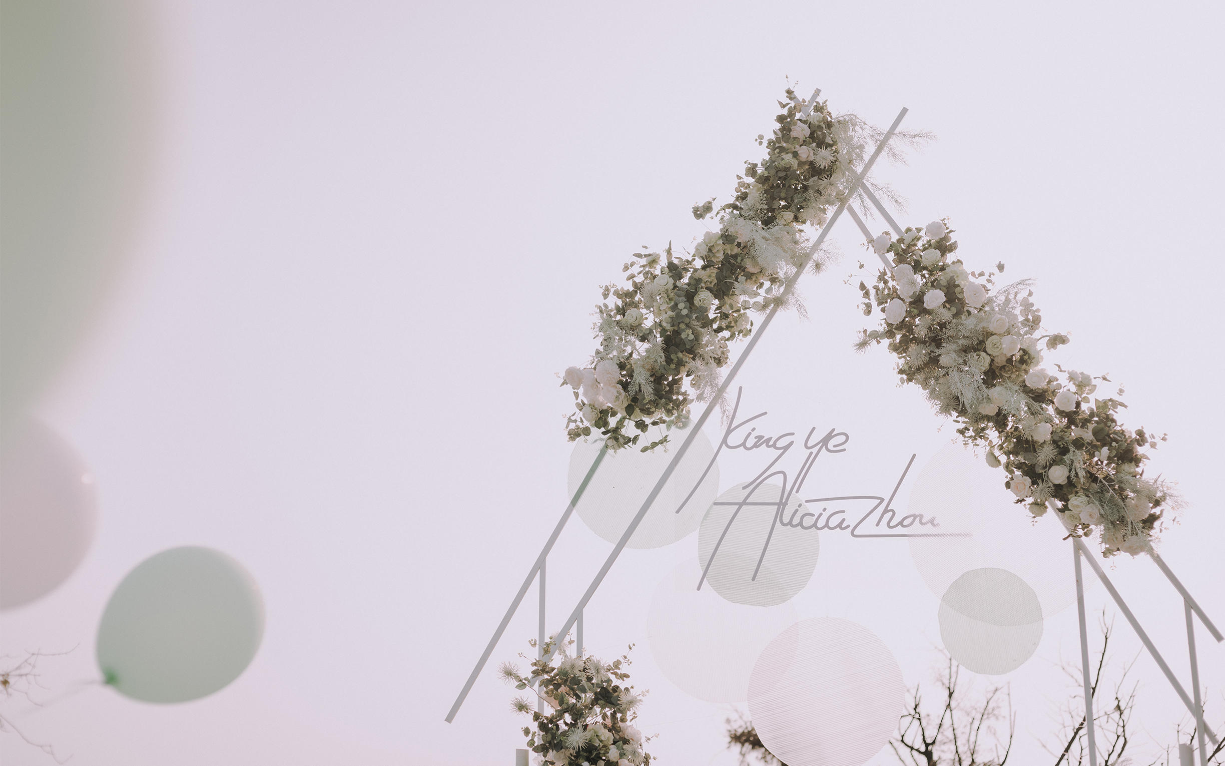 金禧婚礼定制  户外婚礼风婚礼