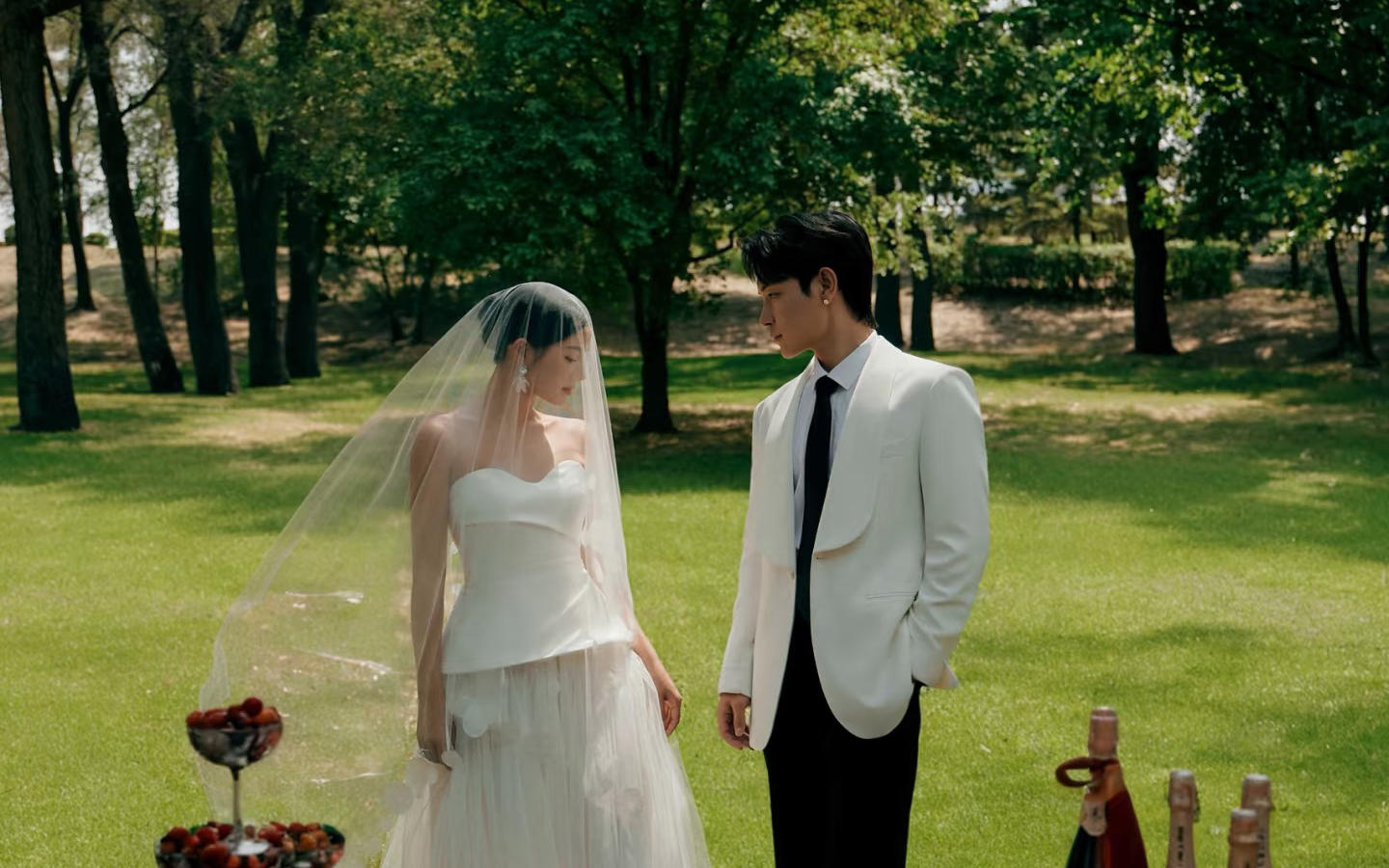 草坪+阳光+你=完美💚