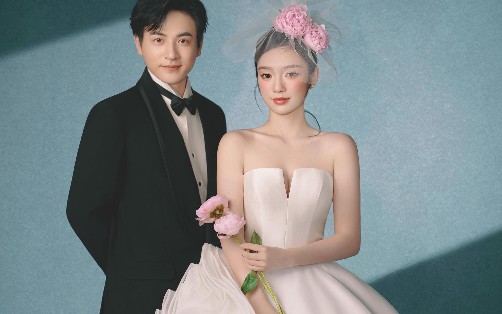 藍(lán)調(diào)白紗??甜而高級(jí)的心動(dòng)