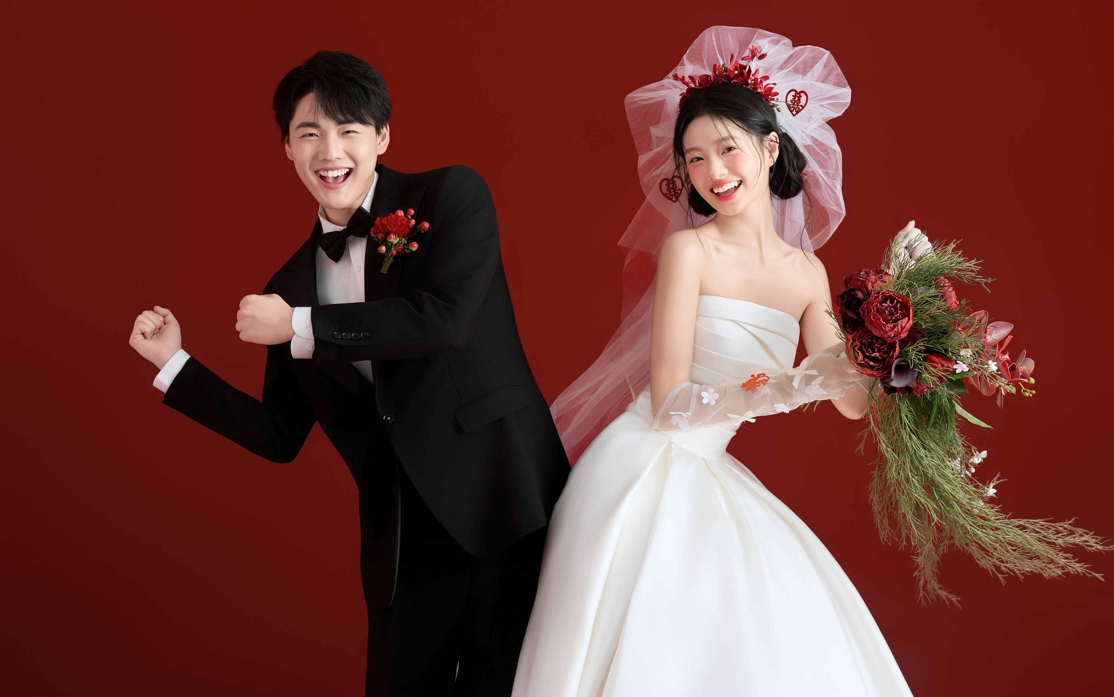 结婚一定要拍的喜嫁风婚纱照❕