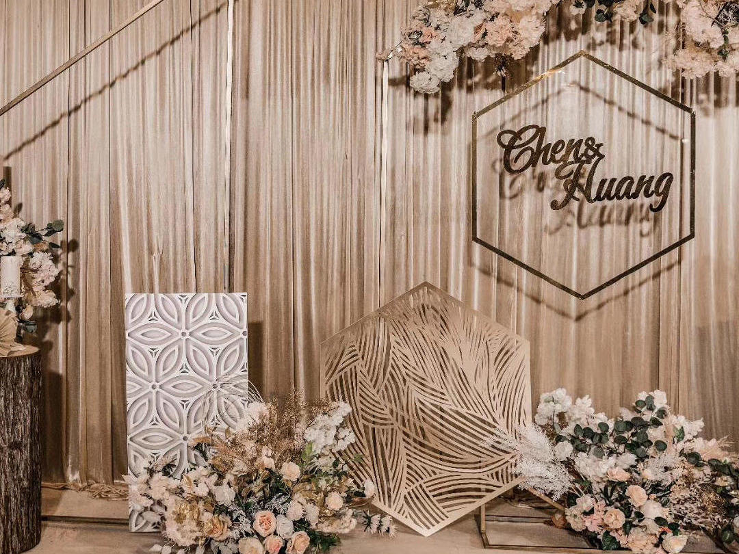 香槟色大气欧式婚礼   