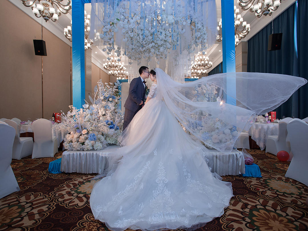 【爱尚喜事】奢华蓝色全吊顶