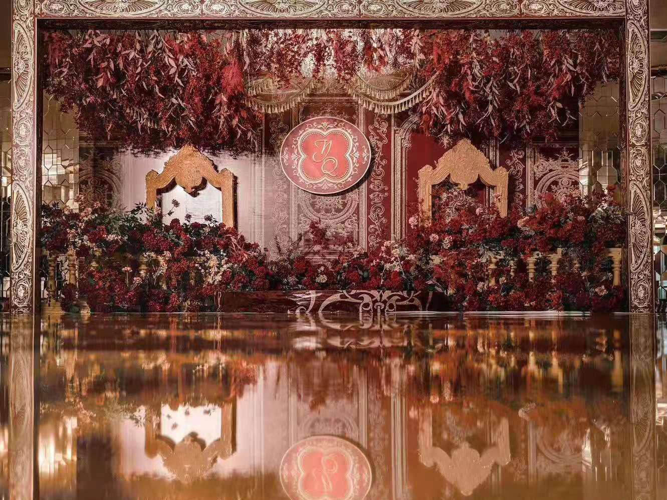 复古红金25800 好莳婚礼