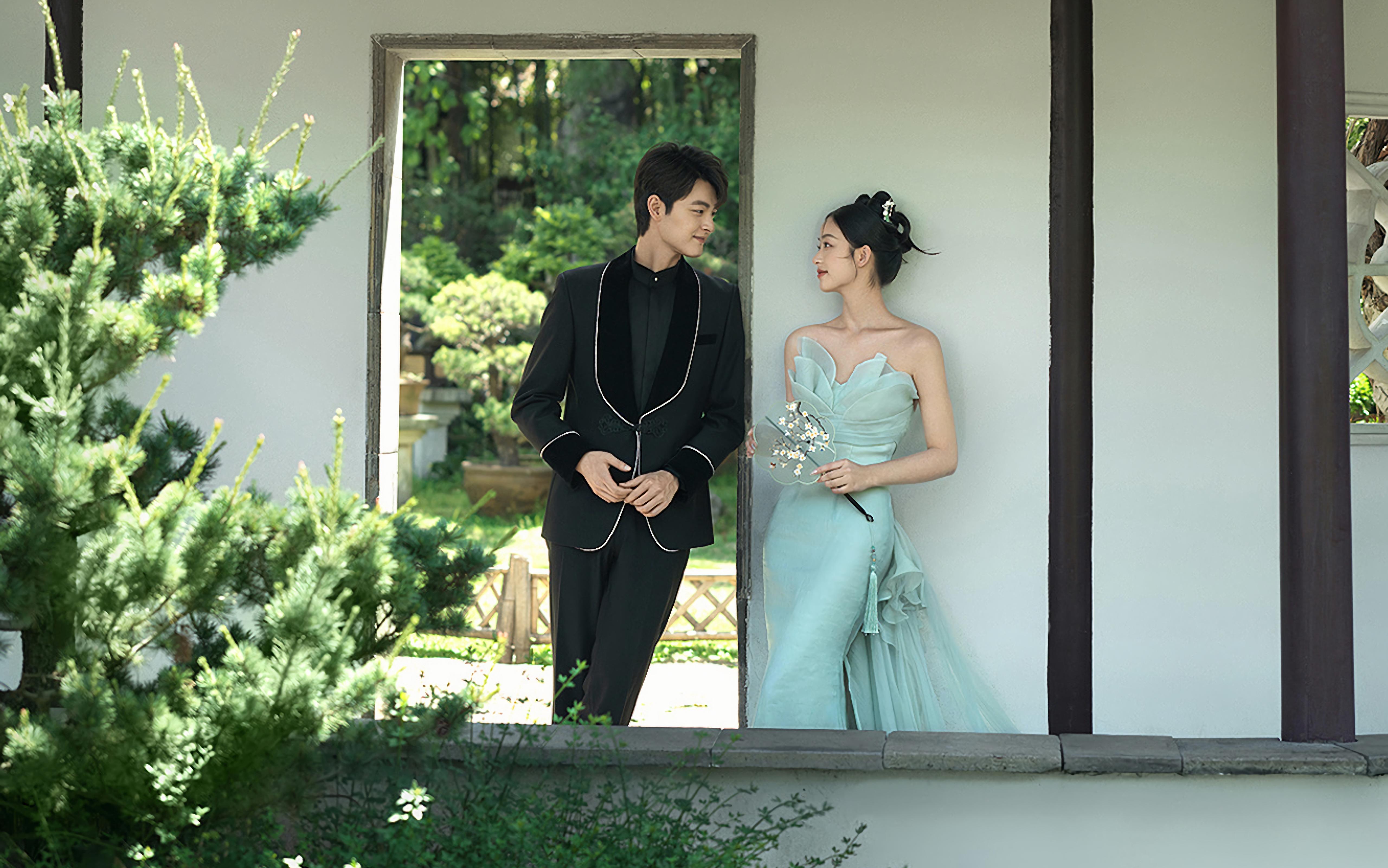新中式园林 | 婚纱照里的东方浪漫