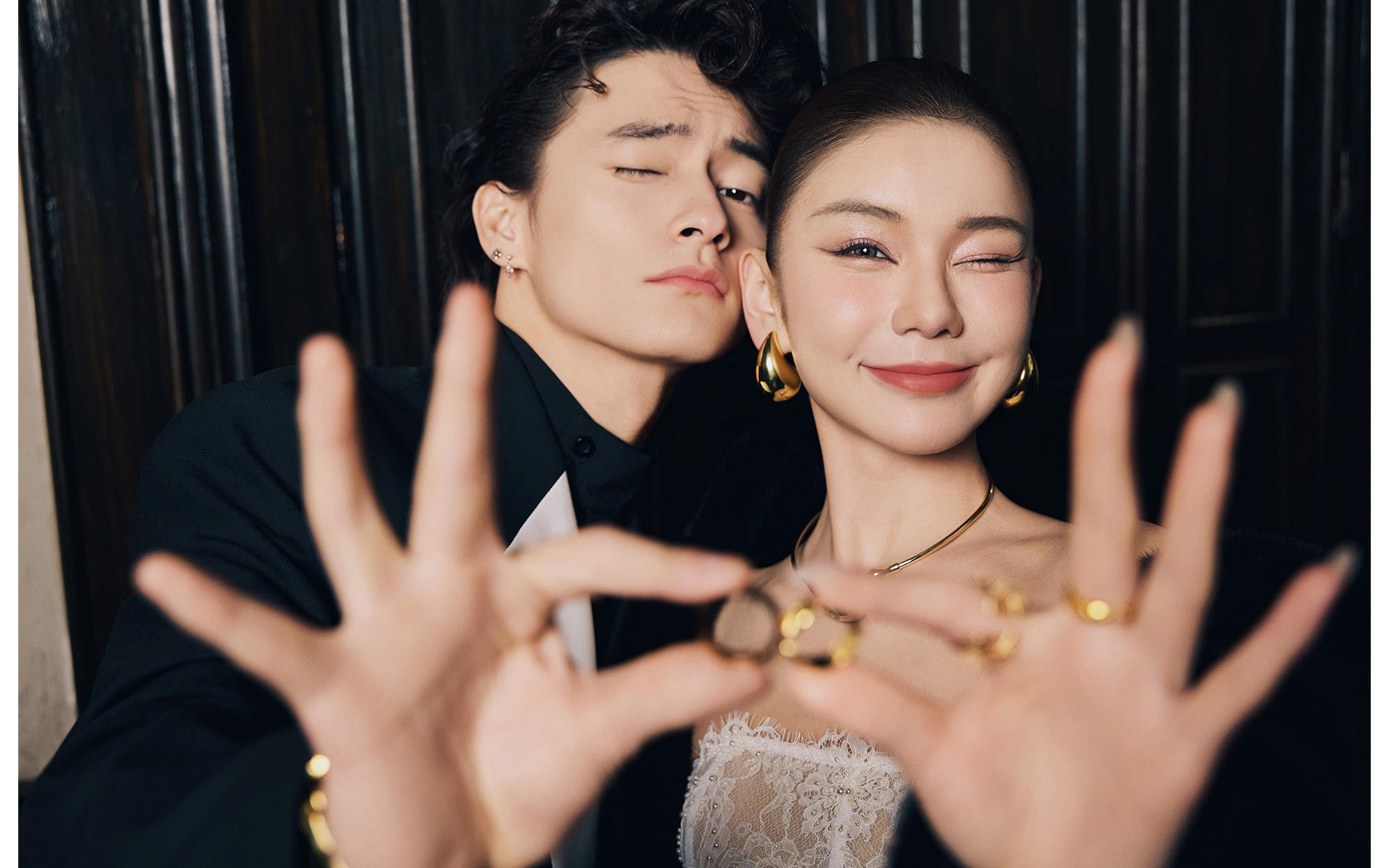 財閥千金的氛圍感晚宴婚紗照（千金派對）