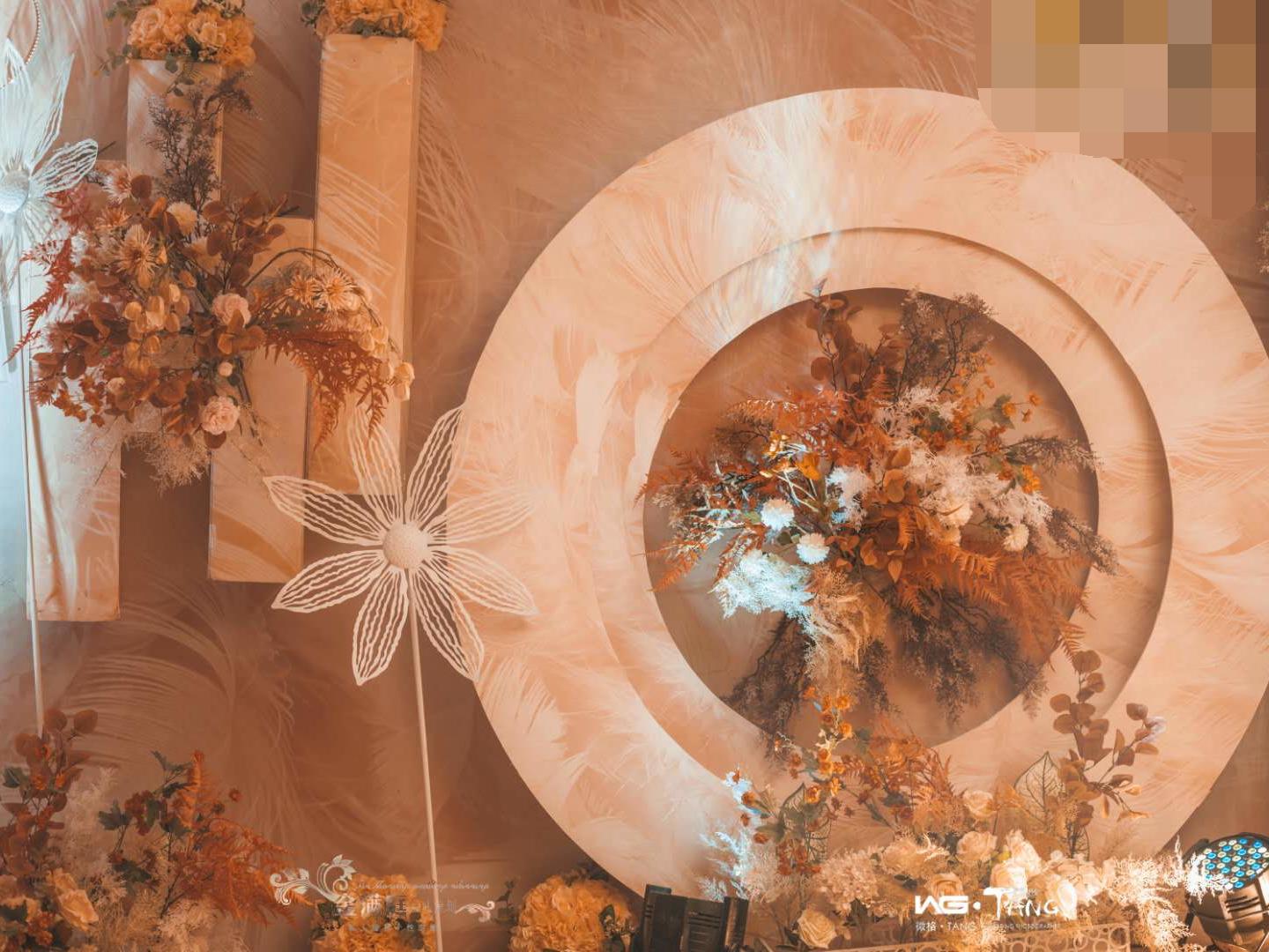 铜陵金满庭婚礼中档宴会厅婚礼5999元