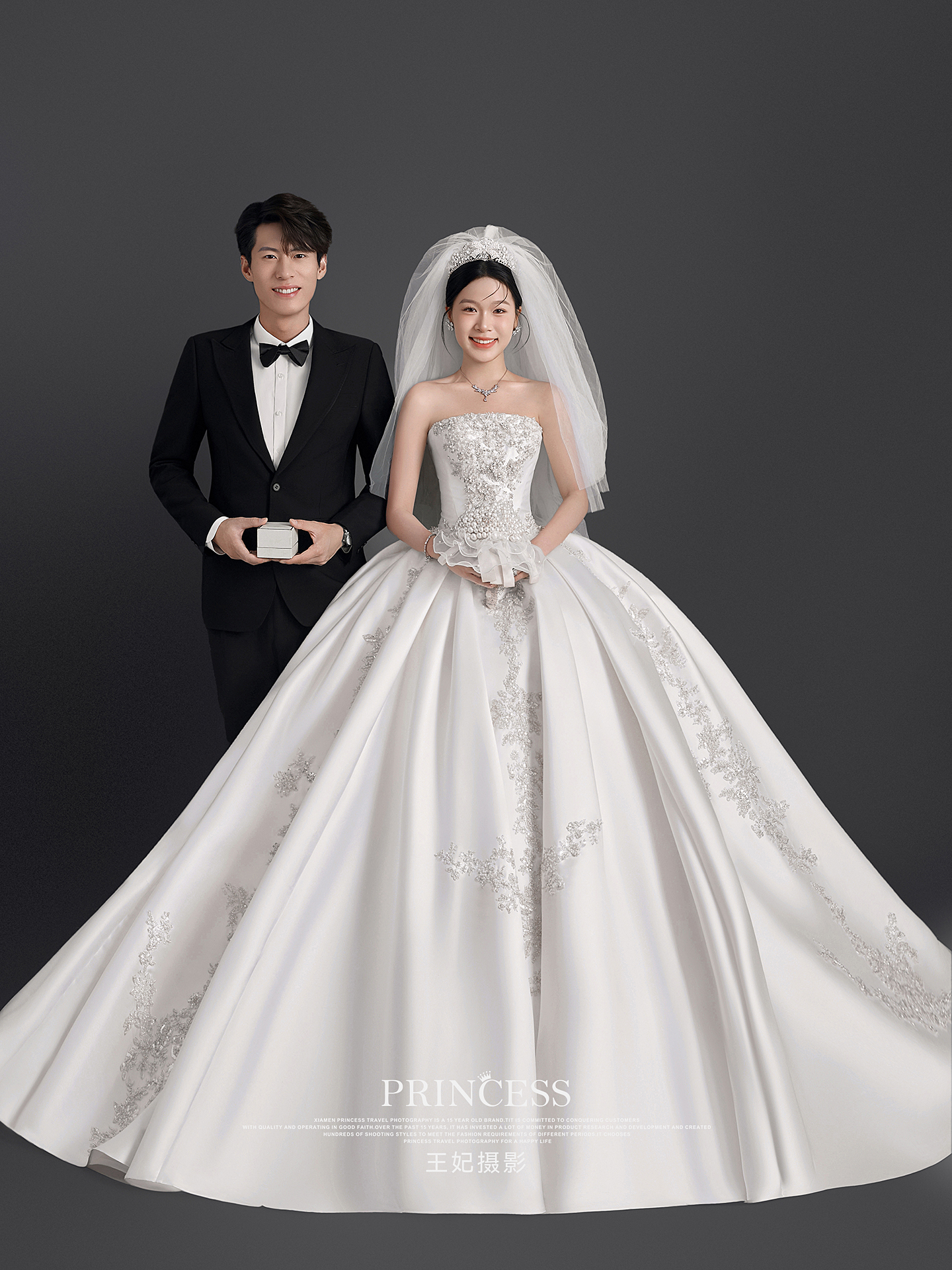 怒推！极简主纱婚纱照每帧都是优雅大片