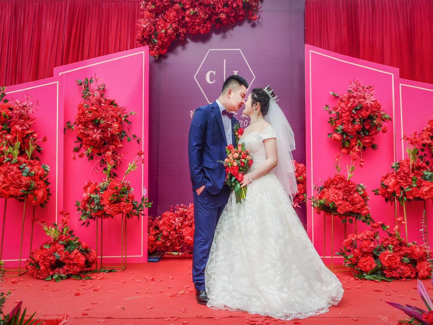 红色简欧风/坝坝宴也能如此高大上