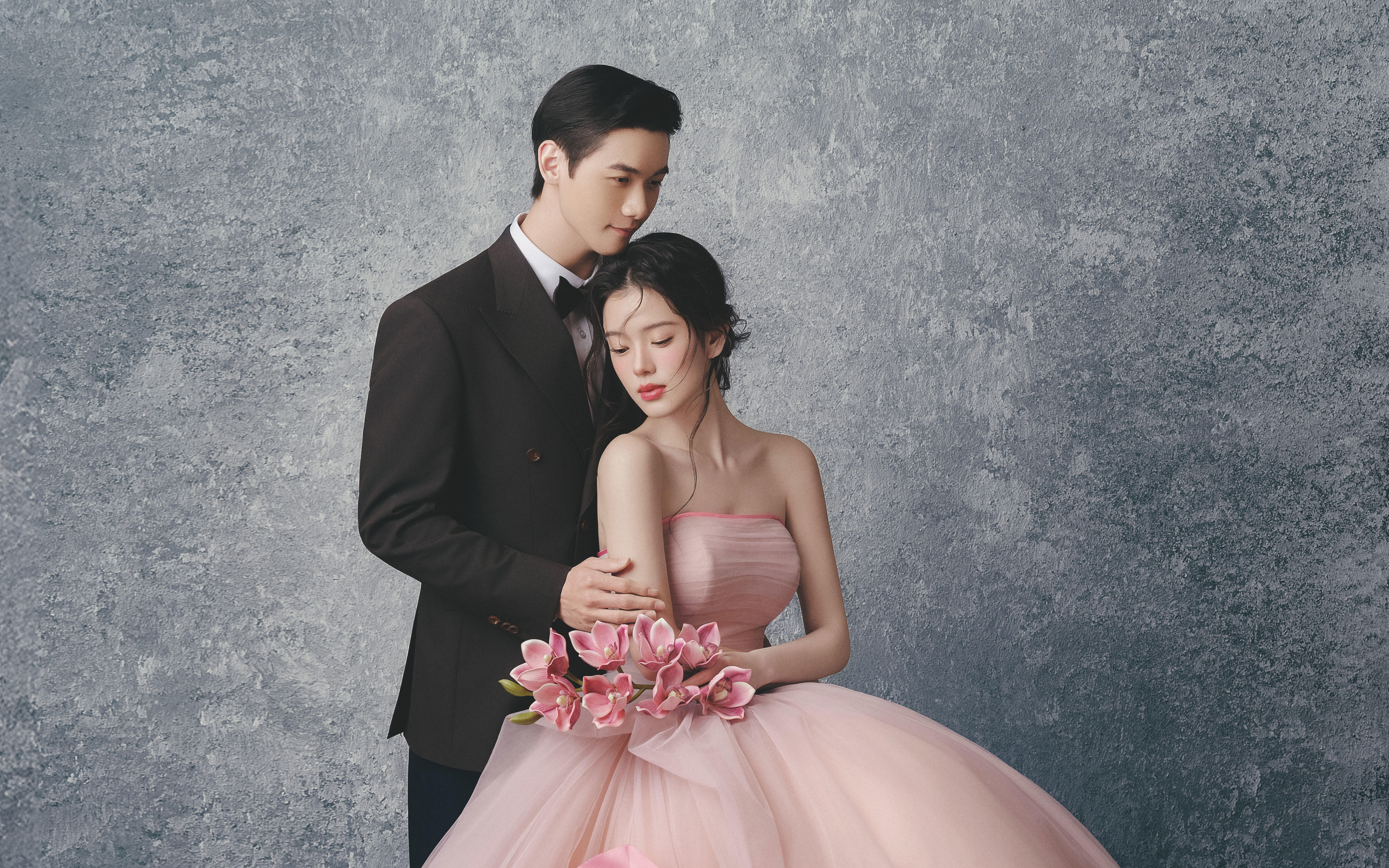 被問爆的粉紗婚紗照?溫柔到骨子里