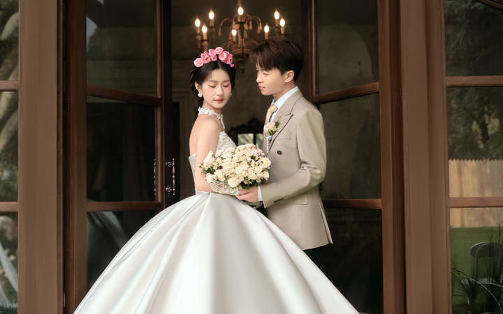 客片分享！跟愛的人拍婚紗照啦～??