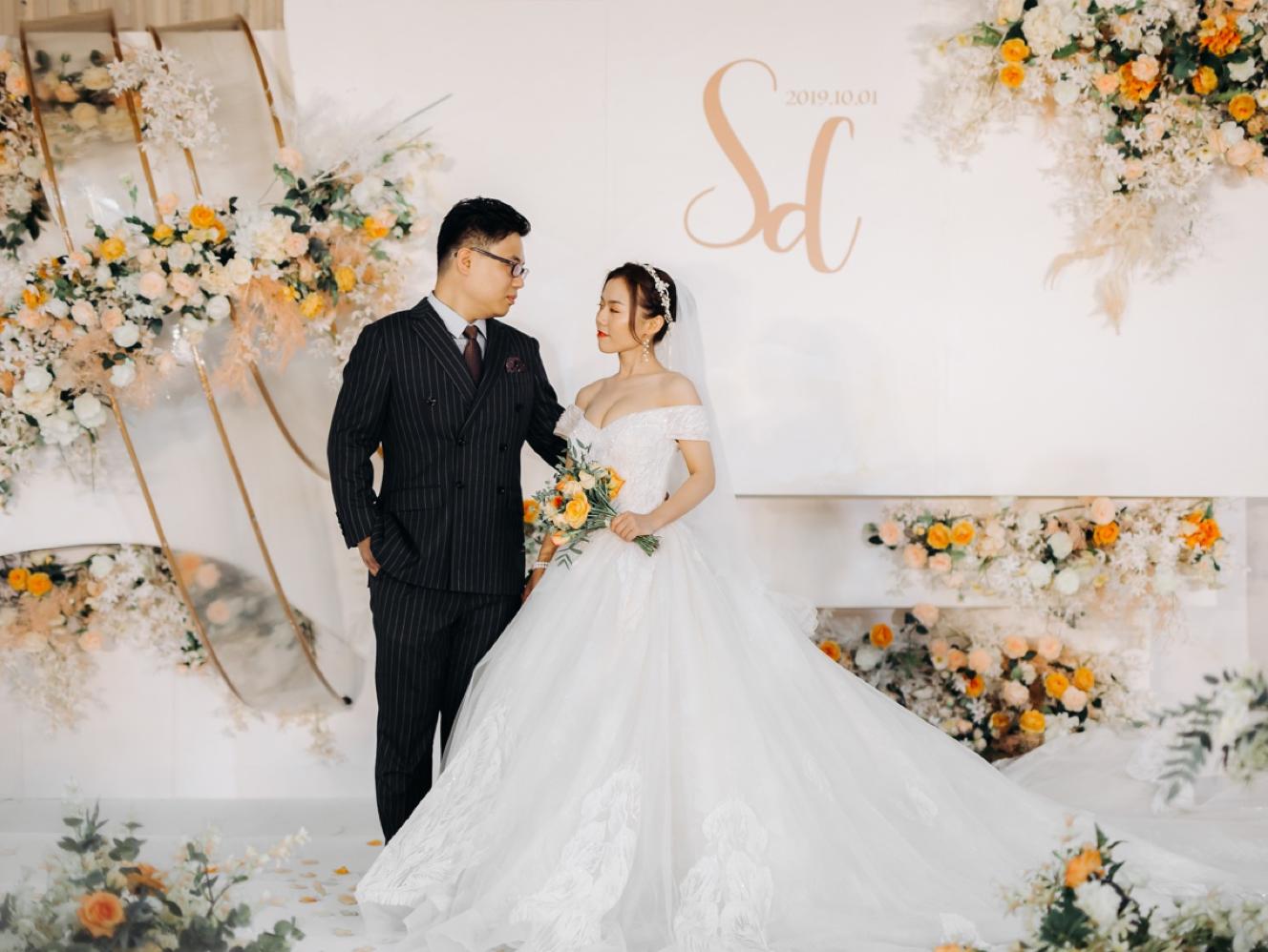 【秋季爆款】香槟色悬浮大理石婚礼