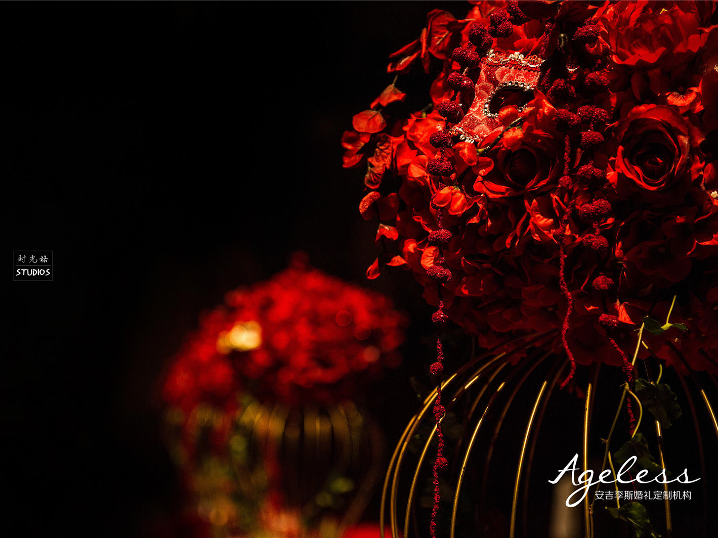 Absolute丨女王范红金色欧式宫廷风