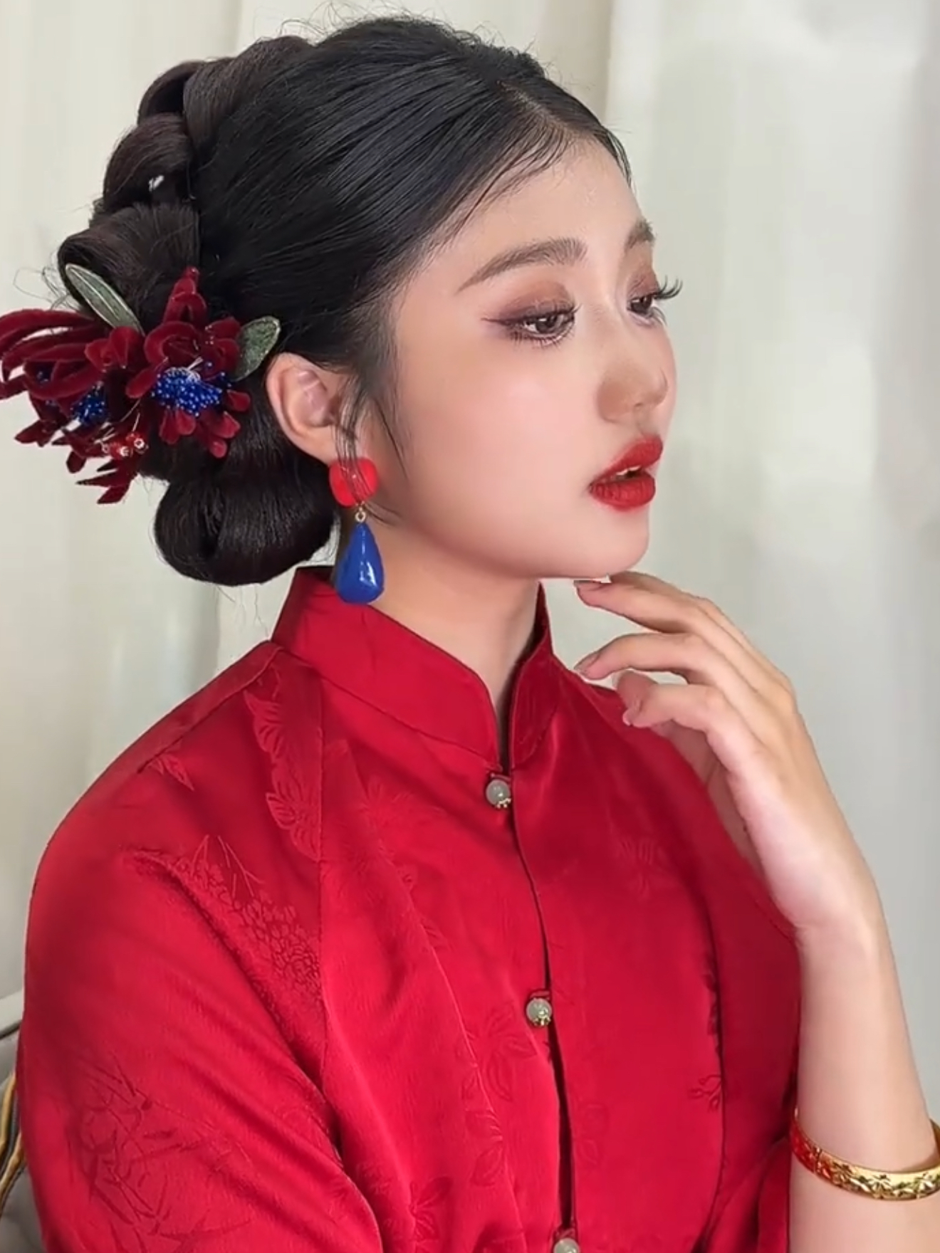 新娘妆发