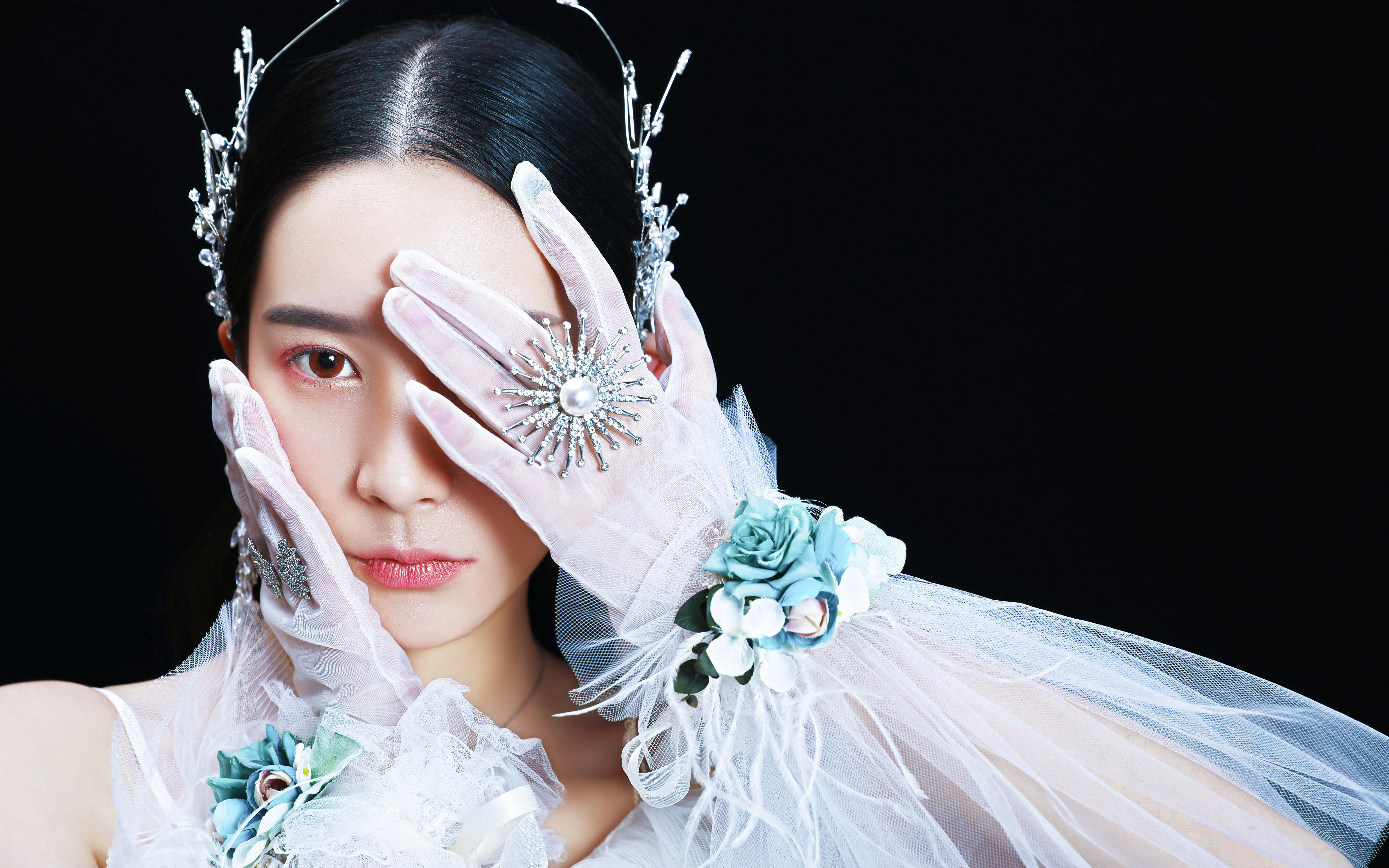 纽菲婚纱摄影2019-广告棚拍摄