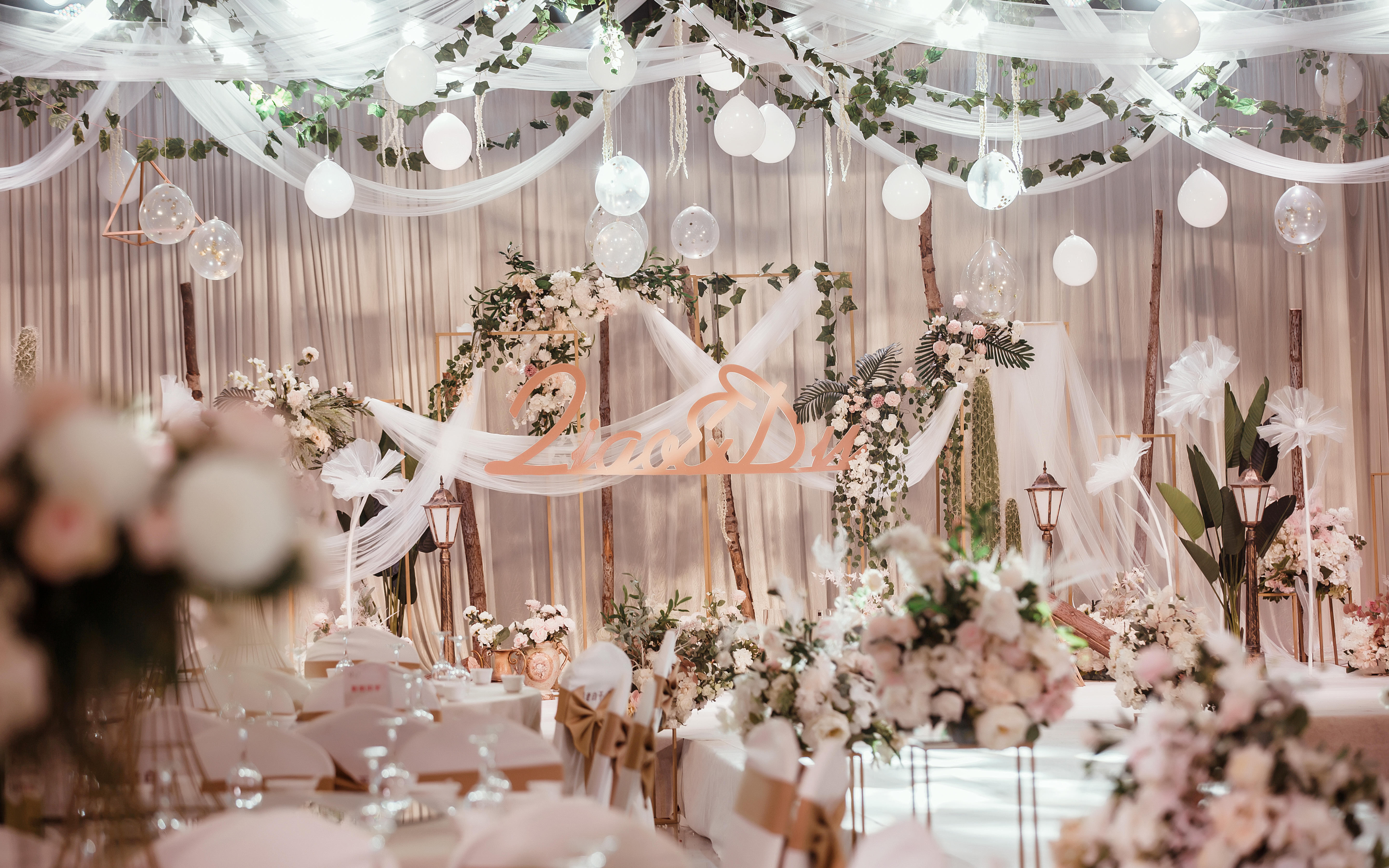 【锦上婚礼】伯爵宫酒店白绿色清新婚礼