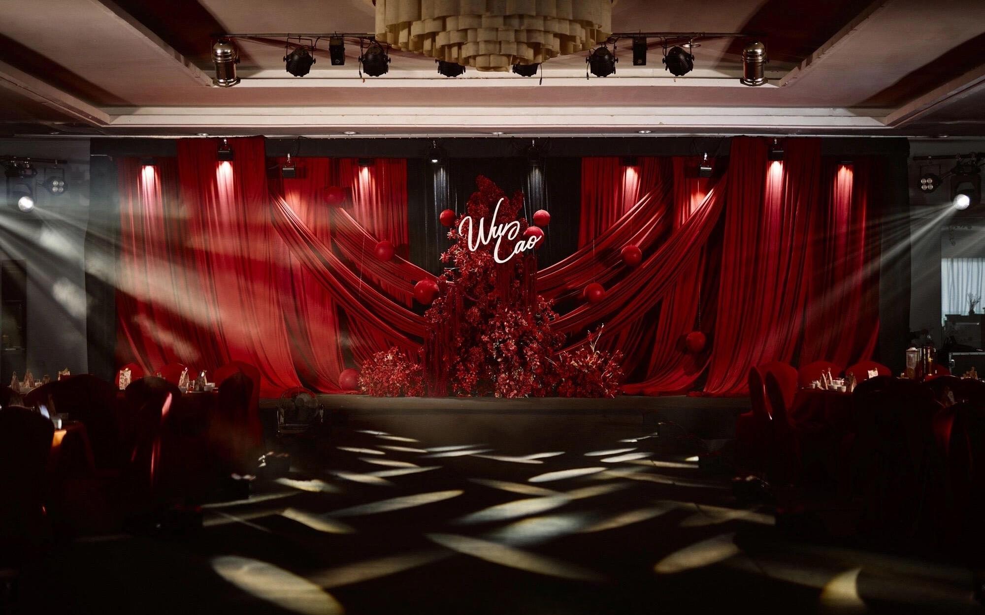 人见人爱的韩式布幔婚礼