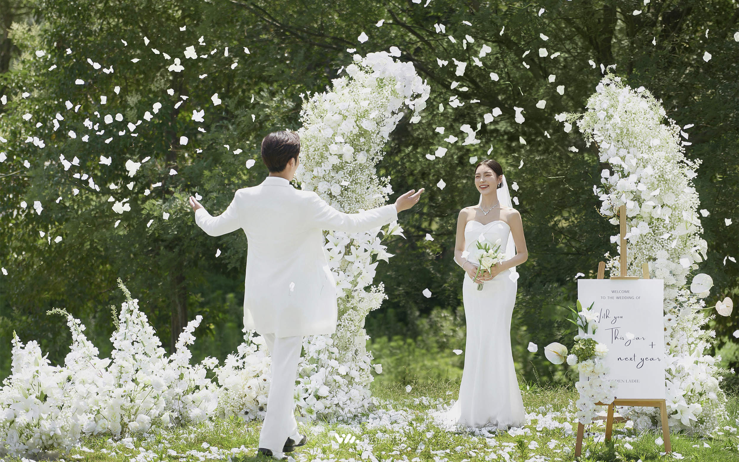浪漫加倍??我的婚紗照被拍成了目的地婚禮??