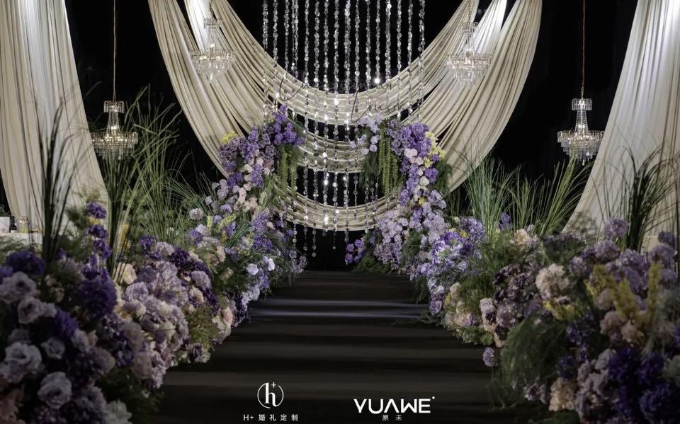  喜橙|紫晶琦梦婚礼