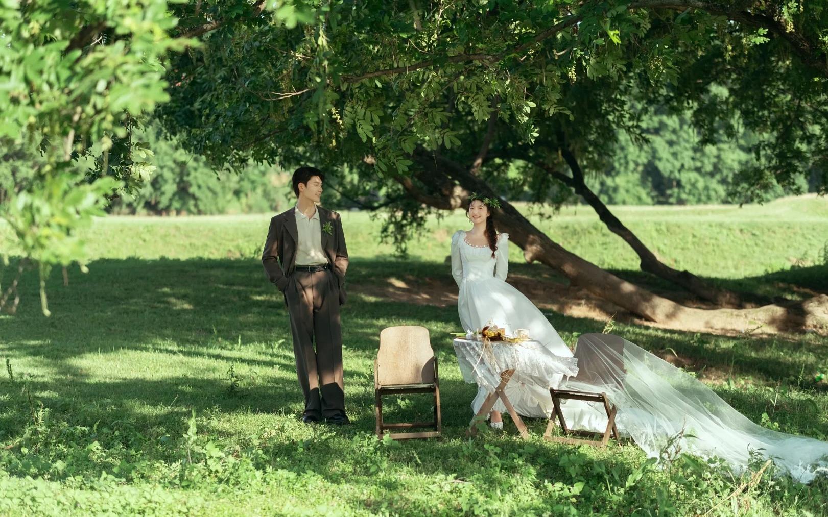 森系系列 小清新婚纱照