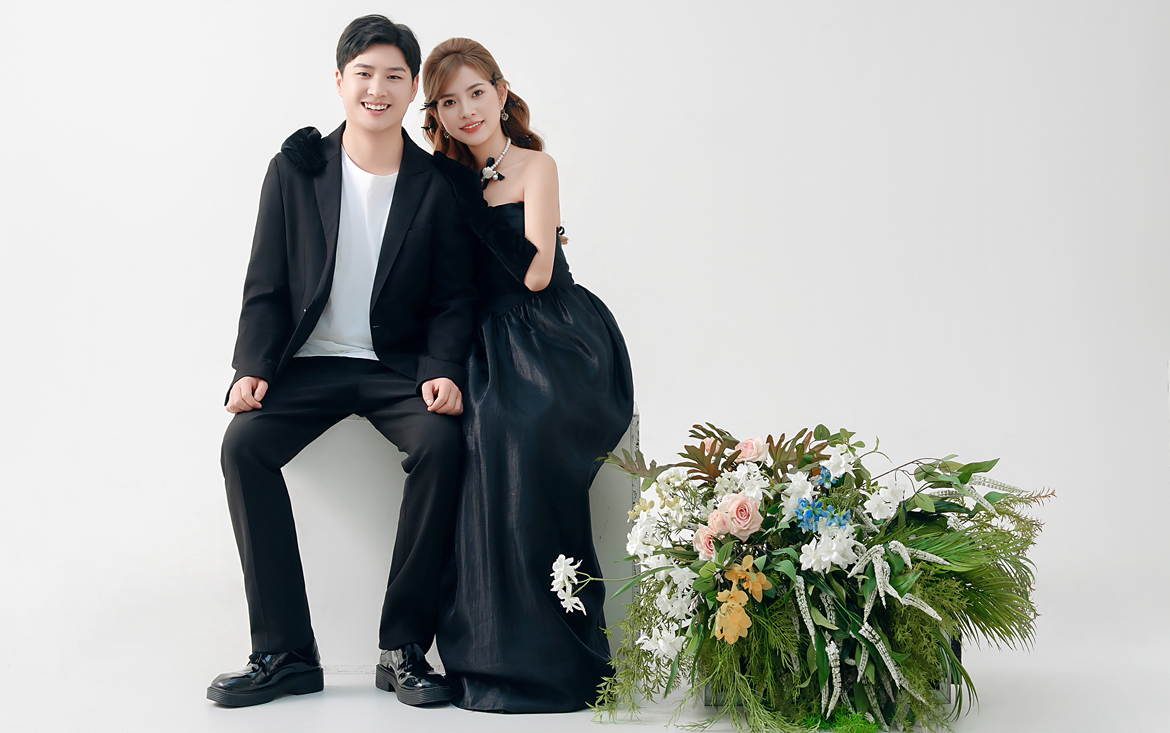 小众＆极简INS风韩式婚纱照 