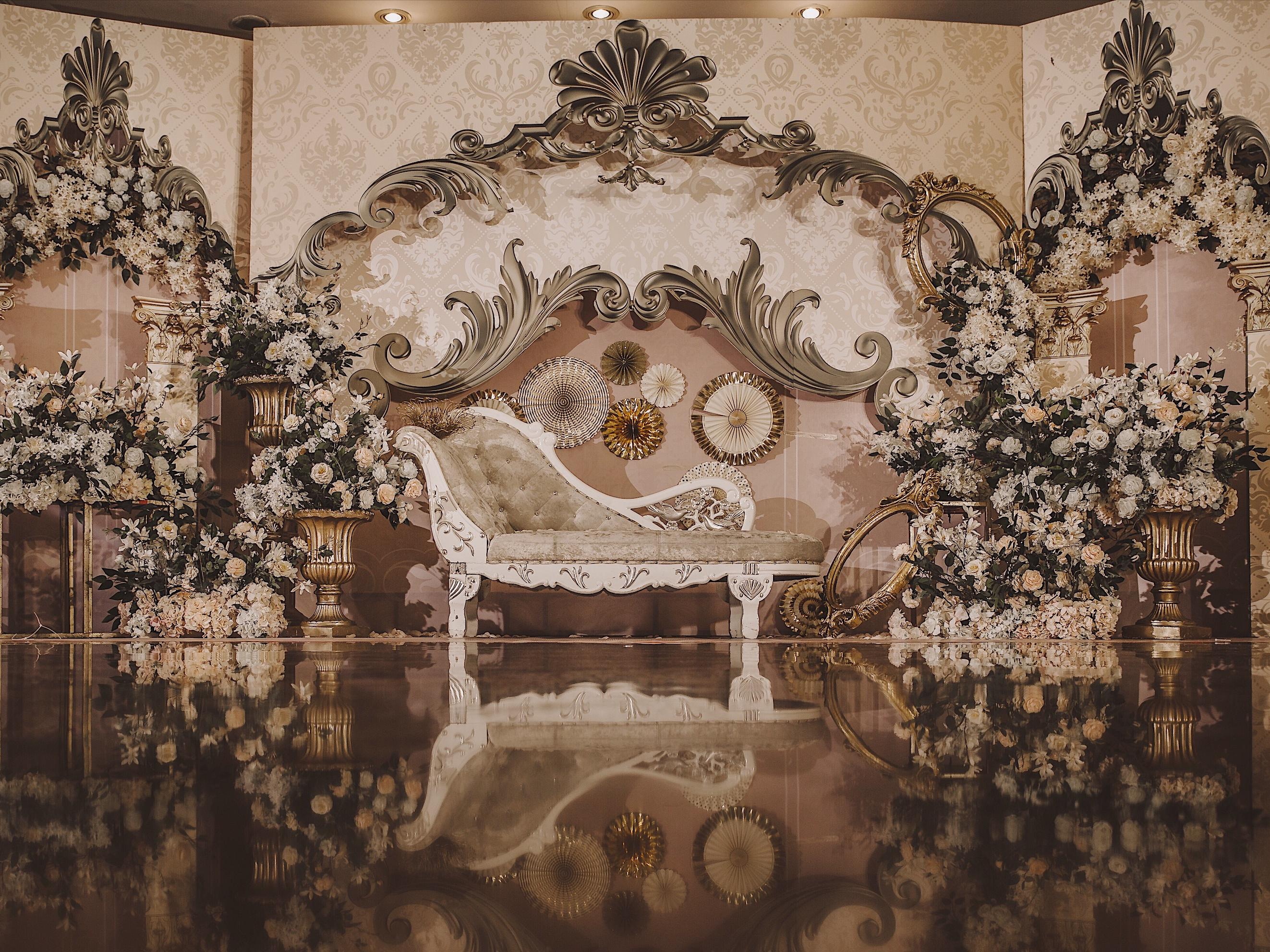 [巴洛克风] 简欧 城堡 香槟色 神圣