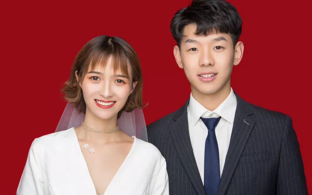  AMNS价值139元结婚登记照