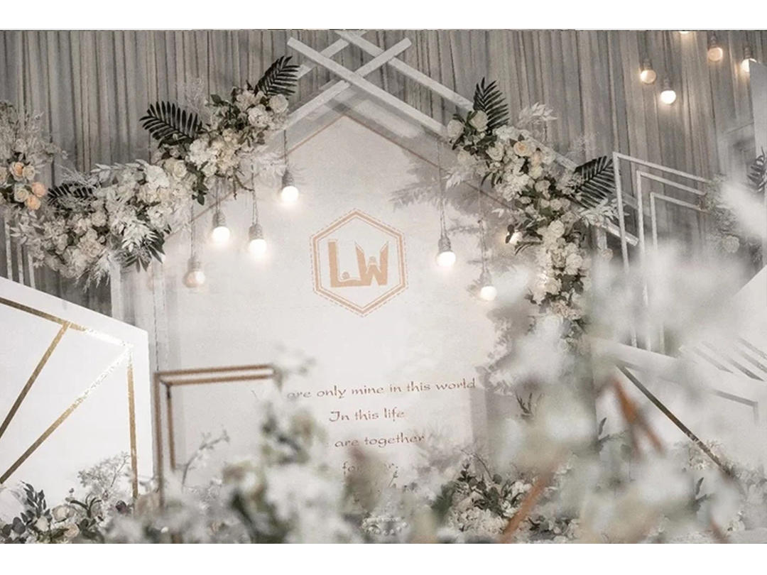 【笙瑟婚礼】白绿色小清新简约大→纯