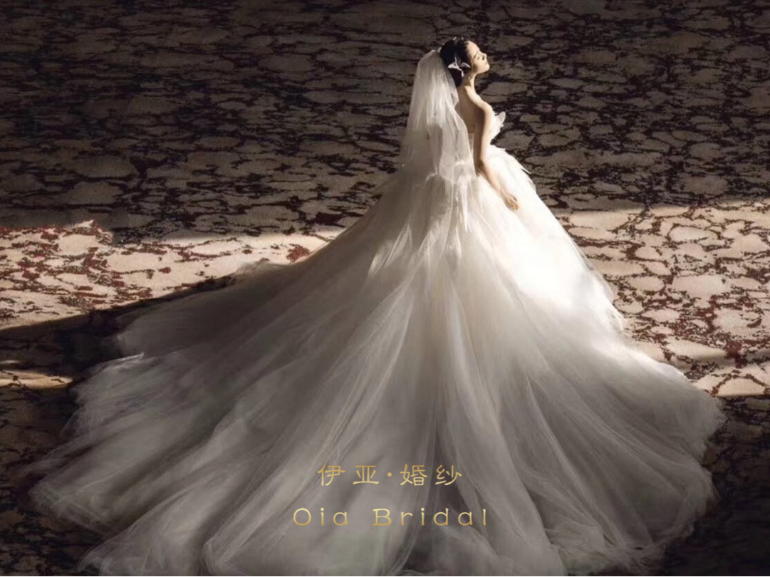 OIA | 超仙气天鹅婚纱 | 轻盈梦幻