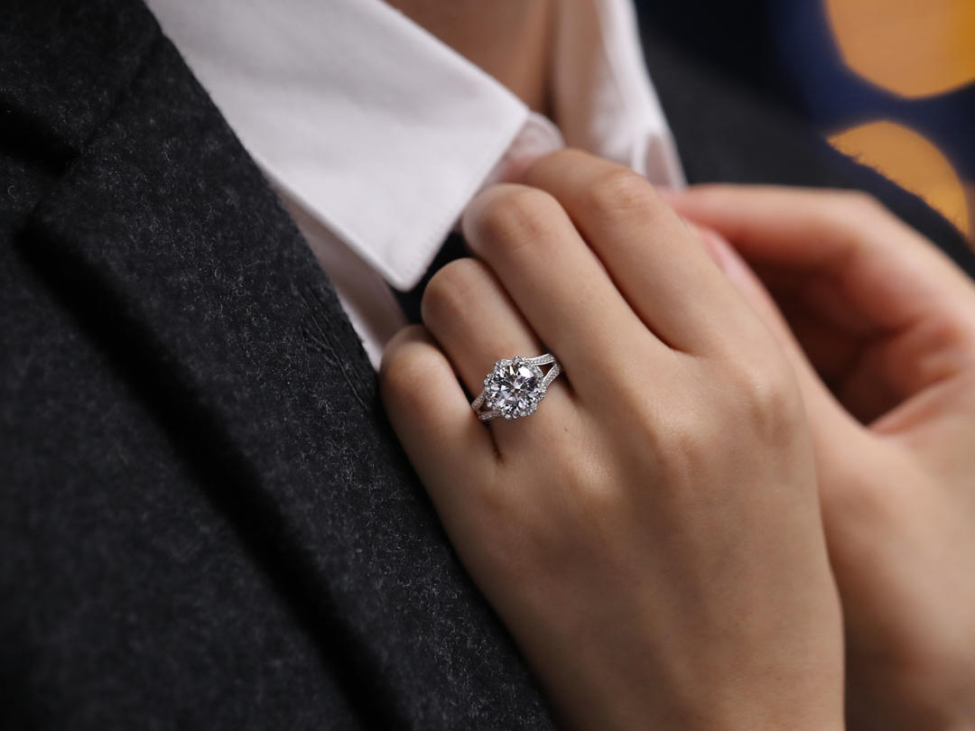 KIsmet 18K金求婚戒指—许愿池