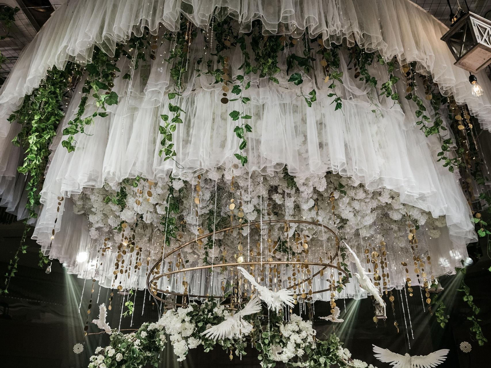 夏日白绿色清新梦幻婚礼【all of love】