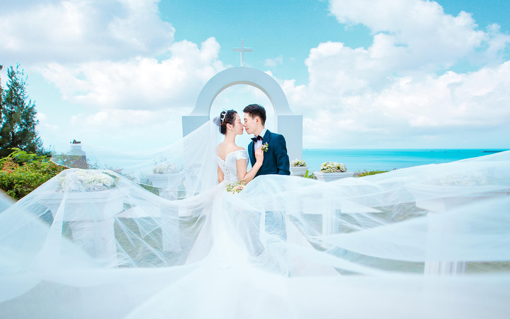 海景/游艇/浪漫婚纱照/