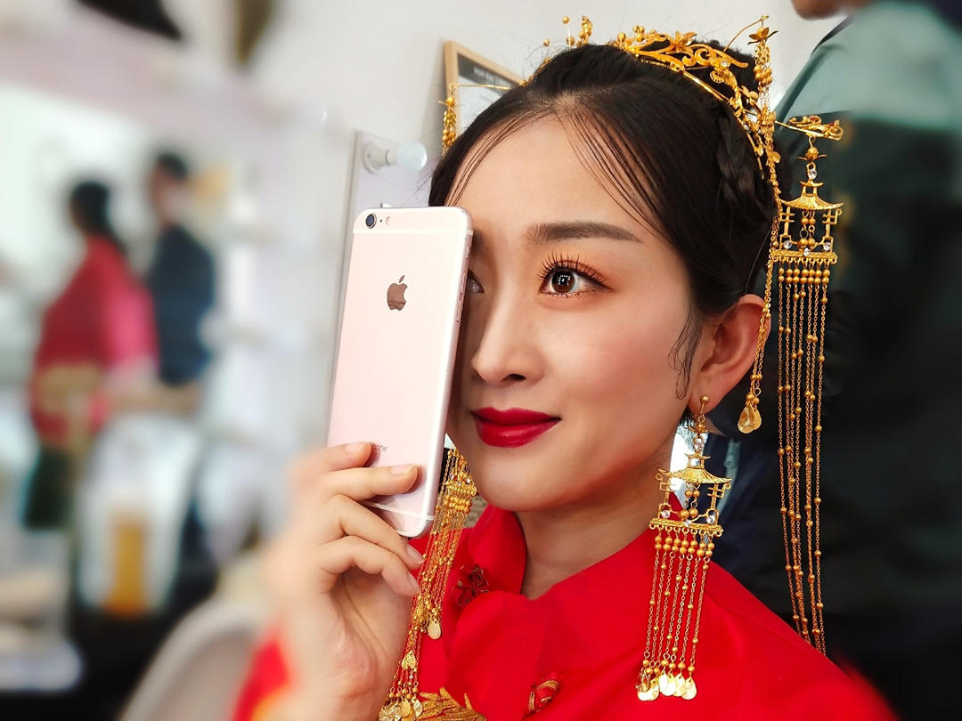 创始人总监档婚礼全程跟妆送妈妈妆送美甲