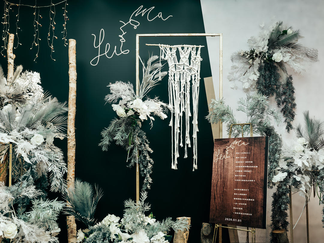 【花慕汐婚礼】一屋  两人 三餐  四季