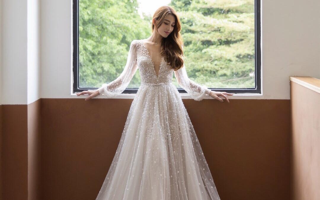 沐U新娘 | 深v时尚款轻纱系列