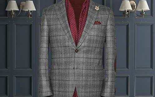 高级商务休闲西服     