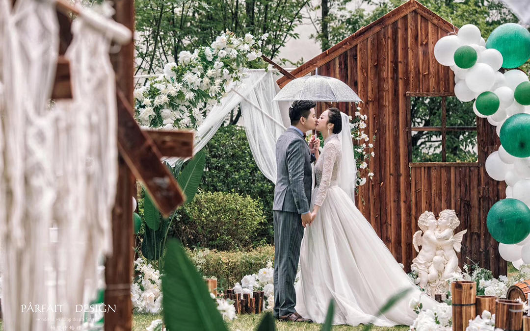 【泡芙婚纱真实客片】 你微笑时真美