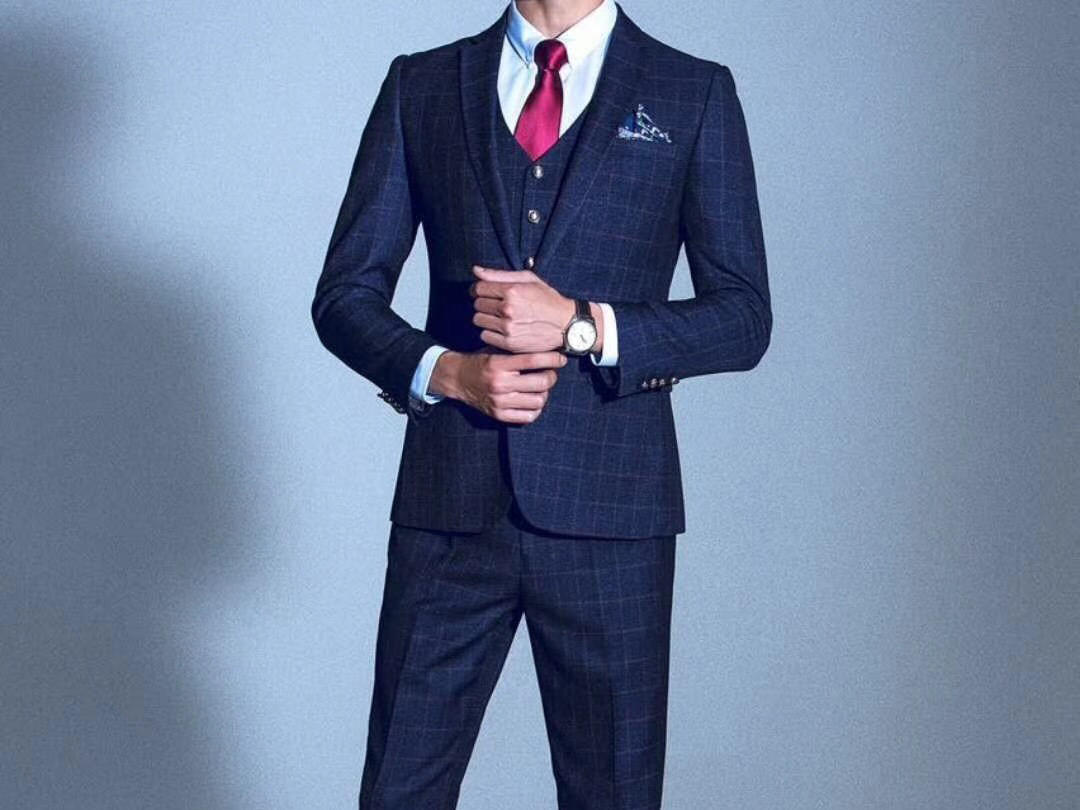 【新郎西服超值特惠】男士西服三件套