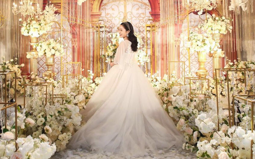 【梦礼客片】典雅气质蝴蝶袖 韩式大气款