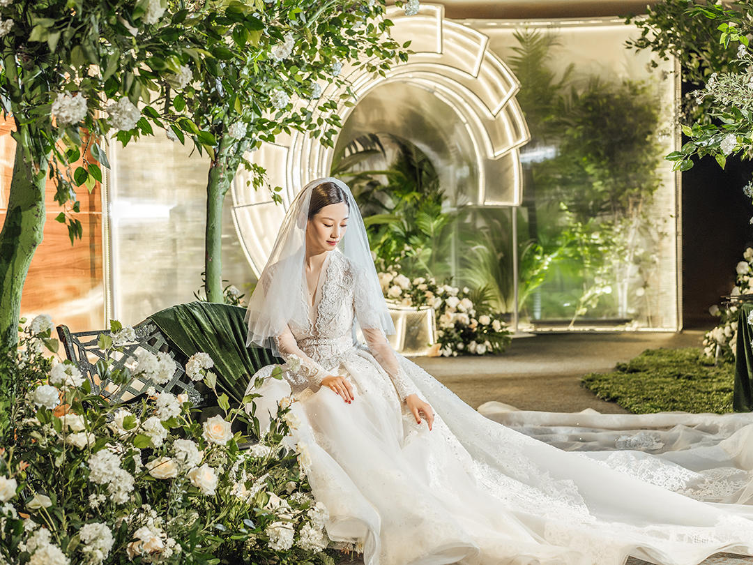 简约森系清净婚礼丨高端婚礼丨Young