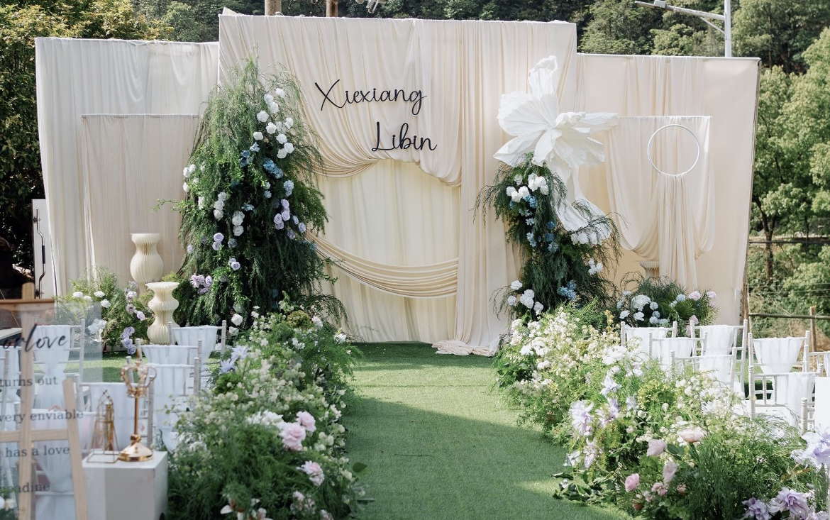 山野之约 · 白绿户外婚礼