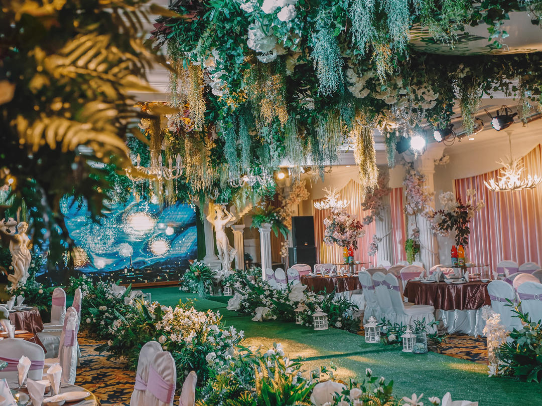 国宴酒店三楼森系唯美风格