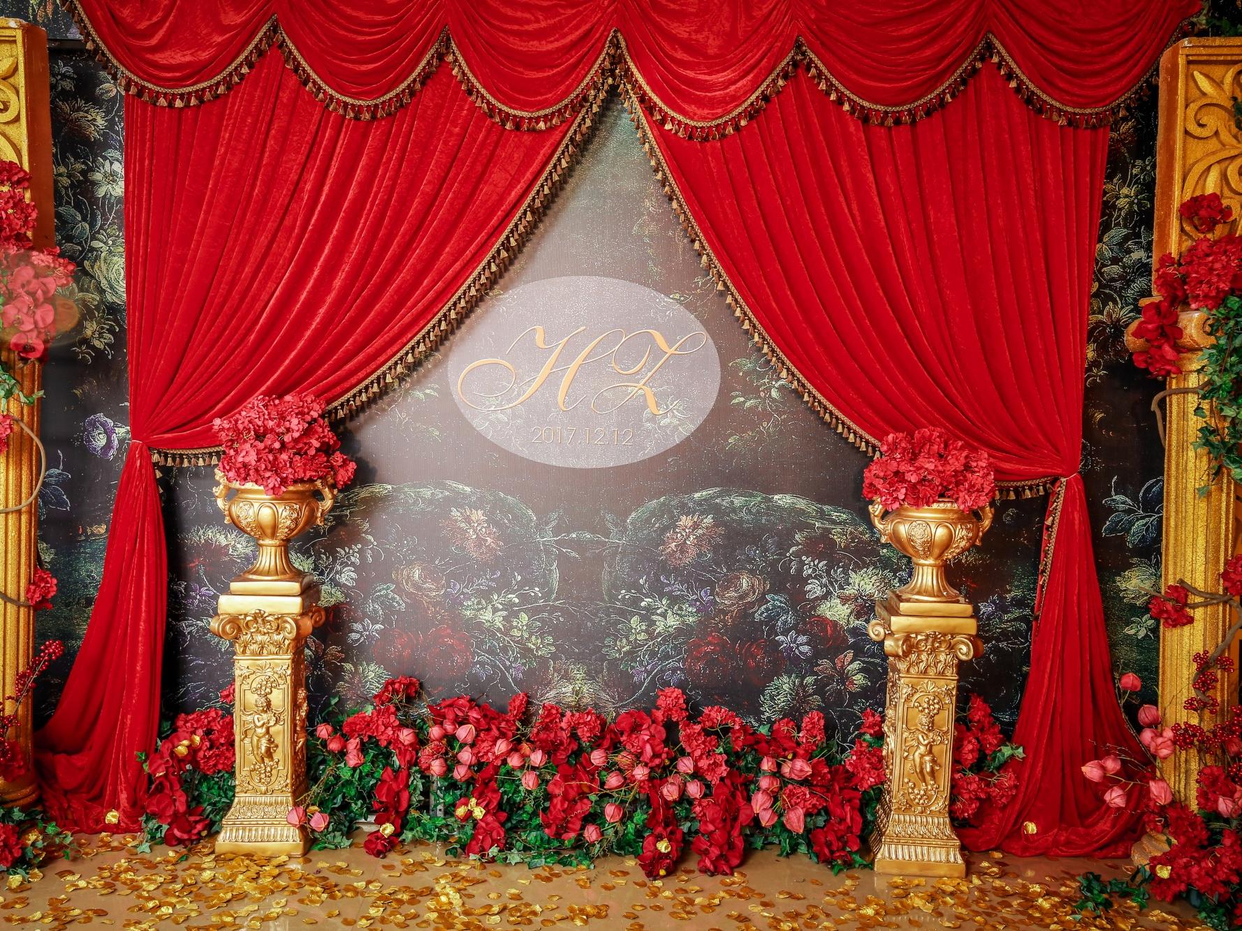 欧式罗马婚礼（送资深四大+婚车花艺+主题甜品）