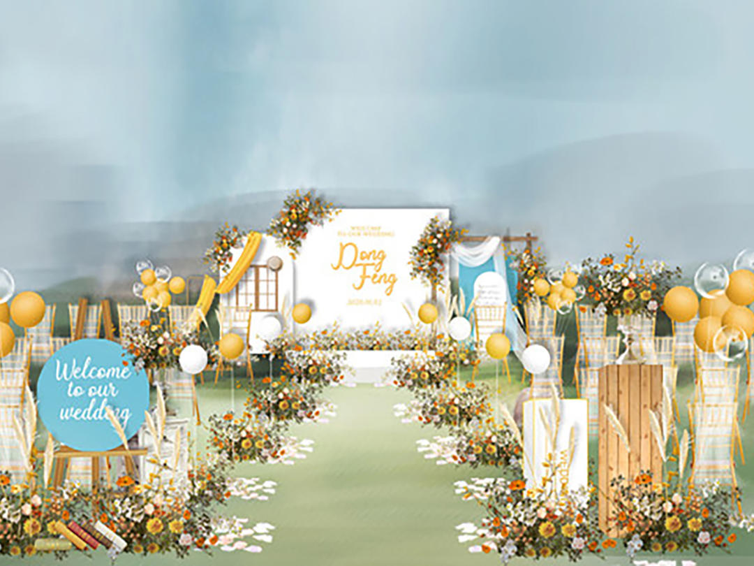 户外婚礼A套餐-随州好百年婚礼&随州婚庆