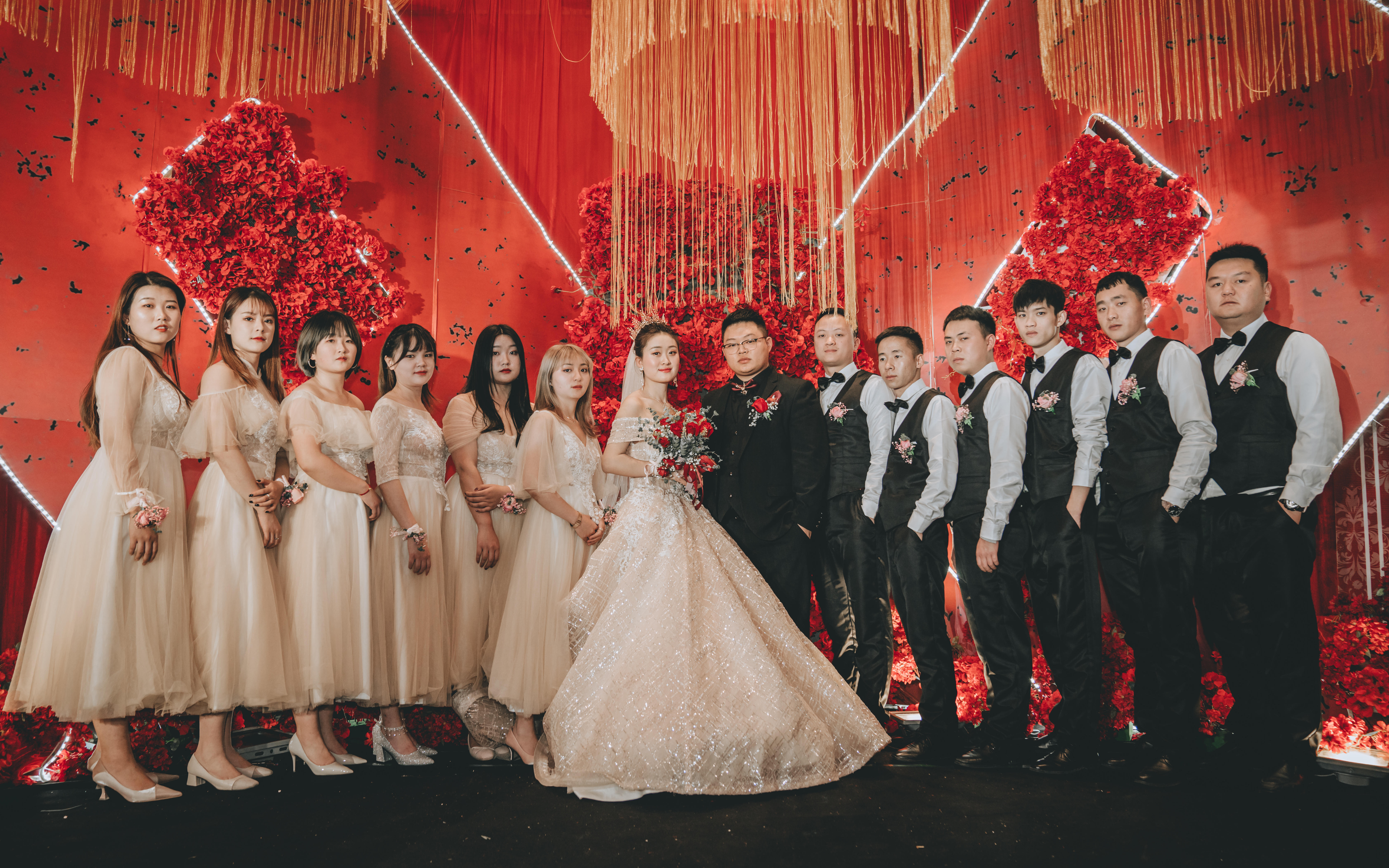 【蘭香阁婚礼】红金--长相厮守