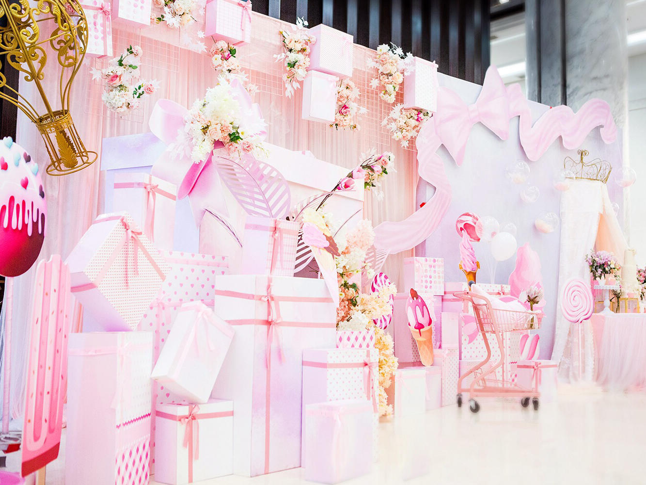 【公主粉】粉色温馨浪漫可爱主题婚礼