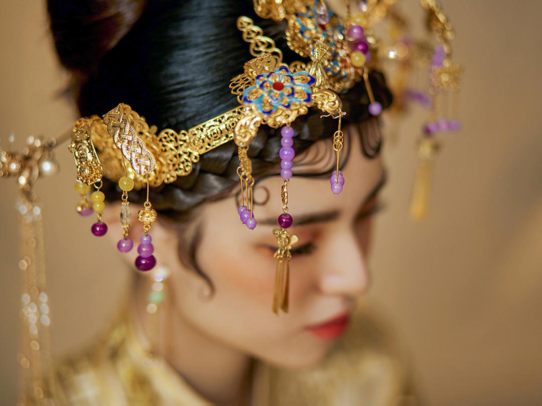 【White白岛定制婚纱礼服】中式秀禾*超值租赁