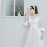 【复古】日本设计师系列婚礼婚纱显瘦