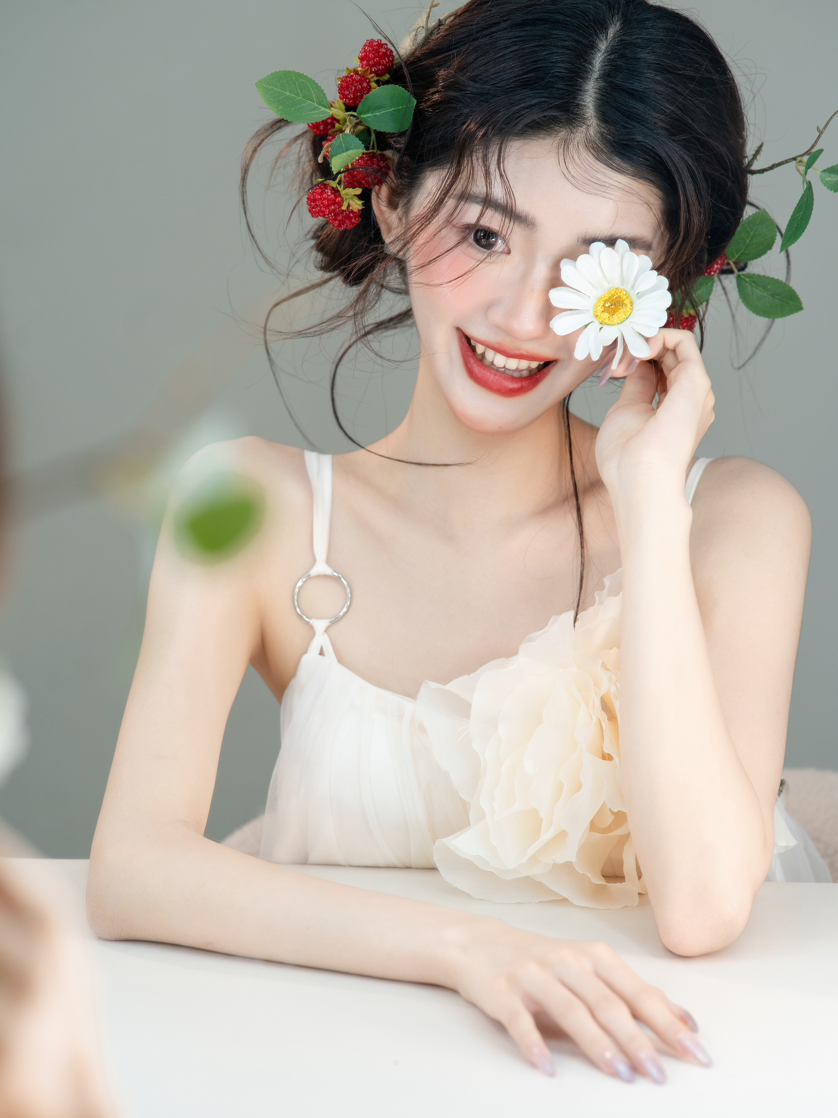小可爱晨袍妆造
